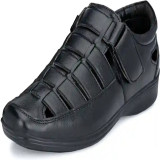 Latest Fabulous Men Sandals|Roman Sandals/Outdoor Sandal For Men's & Boys-102-Sandal-BLK- Size 8